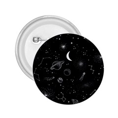 Cosmic Black Space Star 2 25  Buttons by Ndabl3x