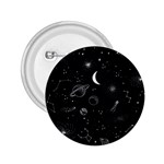 Cosmic Black Space Star 2.25  Buttons Front