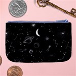 Cosmic Black Space Star Large Coin Purse Back