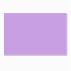 Luscious Lavender Hex #cca3e7 Postcards 5  X 7  (pkg Of 10) by dressshop