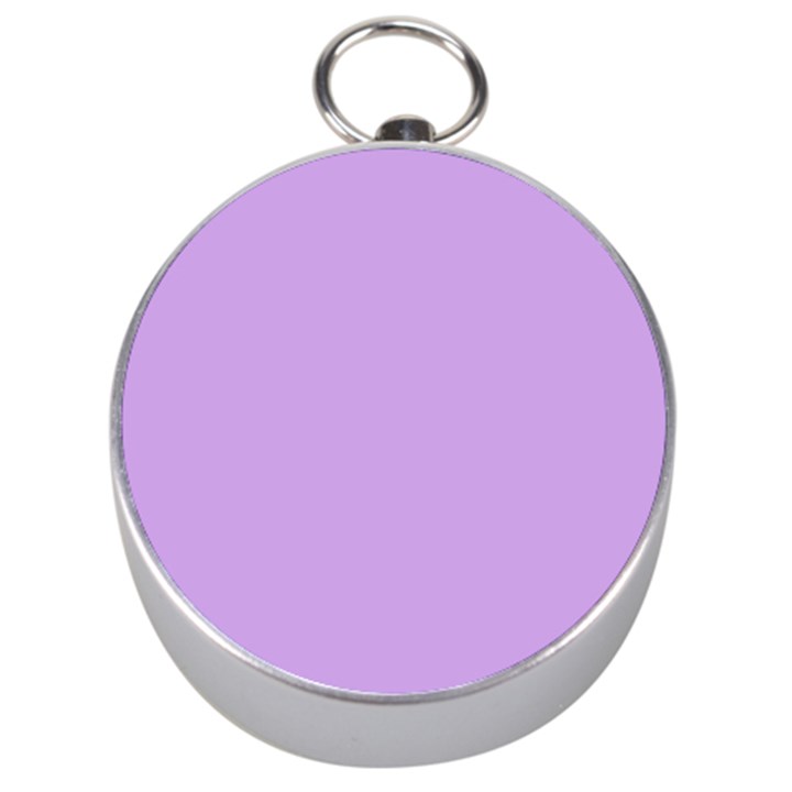 Luscious Lavender Hex #cca3e7 Silver Compasses