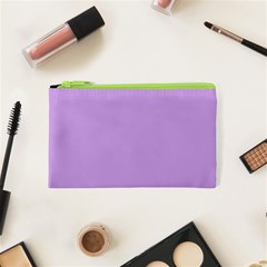 Luscious Lavender Hex #cca3e7 Cosmetic Bag (xs) by dressshop