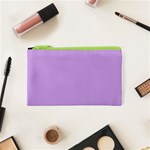 Luscious Lavender Hex #cca3e7 Cosmetic Bag (XS) Front