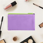 Luscious Lavender Hex #cca3e7 Cosmetic Bag (XS) Back