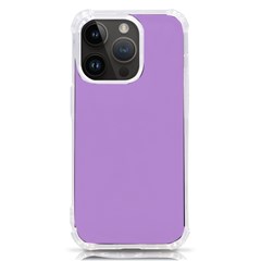 Luscious Lavender Hex #cca3e7 Iphone 14 Pro Tpu Uv Print Case by dressshop