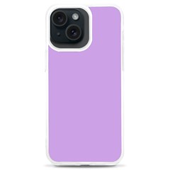 Luscious Lavender Hex #cca3e7 Iphone 15 Plus Tpu Uv Print Case by dressshop