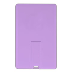 Luscious Lavender Hex #cca3e7 Name Card Style Usb Flash Drive by dressshop