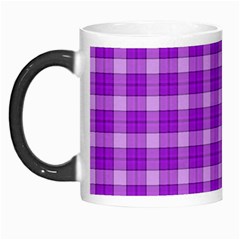 Purple Plaid Tartan 3 Morph Mug by dressshop