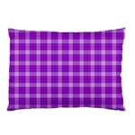 Purple Plaid Tartan 3 Pillow Case 26.62 x18.9  Pillow Case