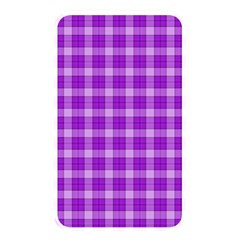 Purple Plaid Tartan 3 Memory Card Reader (rectangular) by dressshop