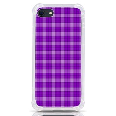 Purple Plaid Tartan 3 Iphone Se by dressshop