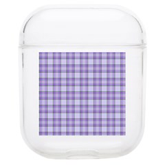 Purple Plaid Tartan 2 Soft Tpu Airpods 1/2 Case by dressshop