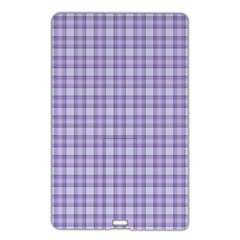 Purple Plaid Tartan 2 Name Card Style Usb Flash Drive by dressshop