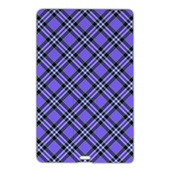 Blue Tartan Plaid 1 Diagonal Name Card Style Usb Flash Drive by dressshop