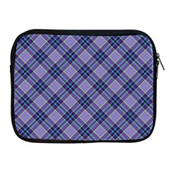 Purple Plaid Tartan 1 Diagonal Apple Ipad 2/3/4 Zipper Cases by dressshop