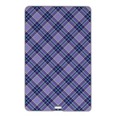 Purple Plaid Tartan 1 Diagonal Name Card Style Usb Flash Drive by dressshop