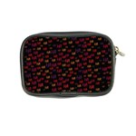 Pattern Ha Ha Ha  Abstract Black Dark Doodle Hahaha Pattern Physco Coin Purse Back