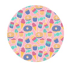 Ice Cream Donut Sweets Candie Mini Round Pill Box (pack Of 5) by Apenda