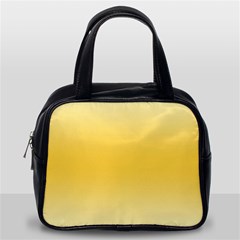 Cream Yellow To Amber Orange Bilinear Gradient Classic Handbag (one Side) by GradientsOmbre