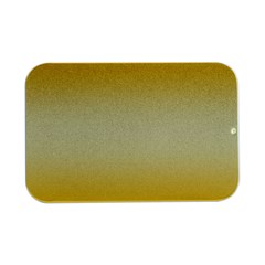 Amber Orange To Cream Yellow Bilinear Gradient Open Lid Metal Box (silver)   by GradientsOmbre