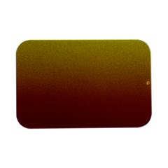 Electric Yellow To Burgundy Red Linear Gradient Open Lid Metal Box (silver)   by GradientsOmbre