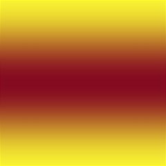 Electric Yellow To Burgundy Red Bilinear Gradient Play Mat (square) by GradientsOmbre