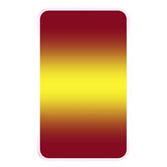 Burgundy Red To Electric Yellow Bilinear Gradient Memory Card Reader (rectangular) by GradientsOmbre