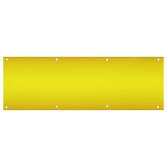 Burgundy Red To Electric Yellow Bilinear Gradient Banner And Sign 9  X 3  by GradientsOmbre