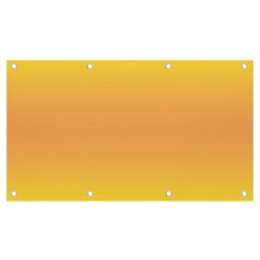 Electric Yellow To Coral Pink Bilinear Gradient Banner And Sign 7  X 4  by GradientsOmbre