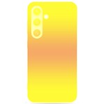 Electric Yellow To Coral Pink Bilinear Gradient Samsung Galaxy S24 6.2 Inch Black TPU UV Case Front