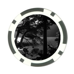 Los Alerces National Park Waterfront Landscape, Argentina002 Poker Chip Card Guard (10 Pack) by dflcprintsclothing