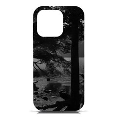 Los Alerces National Park Waterfront Landscape, Argentina002 Iphone 16 Pro Black Uv Print Pc Hardshell Case by dflcprintsclothing