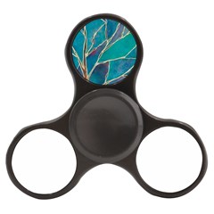 Aqua Batik, Abstract, Colorful Finger Spinner by kyorashop23