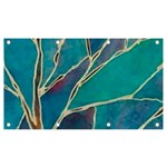 Aqua Batik, Abstract, Colorful Banner and Sign 7  x 4  Front