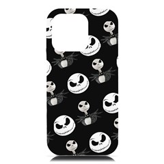 Jack Print, White, Before, Plain, Black, Simple, Christmas Iphone 16 Pro Max Black Uv Print Pc Hardshell Case by kyorashop23