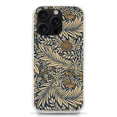 Brown Vintage Background Vintage Floral Pattern, Brown Iphone 16 Pro Tpu Uv Print Case by kyorashop23