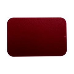 Coral Pink To Burgundy Red Linear Gradient Open Lid Metal Box (silver)   by GradientsOmbre