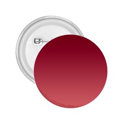 Burgundy Red To Coral Pink Linear Gradient 2 25  Buttons by GradientsOmbre