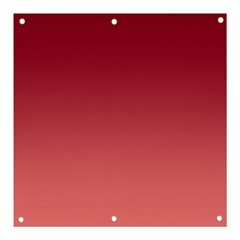 Burgundy Red To Coral Pink Linear Gradient Banner And Sign 3  X 3  by GradientsOmbre