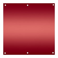 Burgundy Red To Coral Pink Bilinear Gradient Banner And Sign 3  X 3  by GradientsOmbre