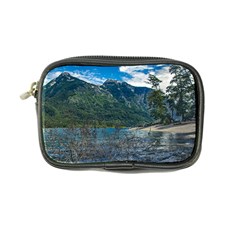 Beach At Los Alerces National Park, Chubut Province, Argentina Coin Purse by dflcprintsclothing