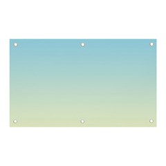 Baby Blue To Cream Yellow Linear Gradient Banner And Sign 5  X 3  by GradientsOmbre