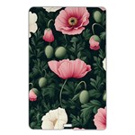 Poppy Flower Plant Petals Bloom Name Card Style USB Flash Drive Front