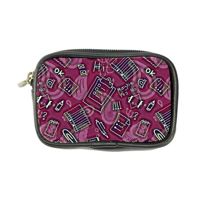 Abstract Art Pattern Design Background Coin Purse