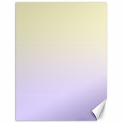 Cream Yellow To Pale Violet Linear Gradient Canvas 18  X 24  by GradientsOmbre