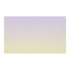 Pale Violet To Cream Yellow Linear Gradient Banner And Sign 5  X 3  by GradientsOmbre