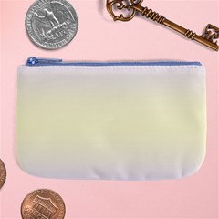 Pale Violet To Cream Yellow Bilinear Gradient Large Coin Purse by GradientsOmbre