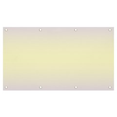 Pale Violet To Cream Yellow Bilinear Gradient Banner And Sign 7  X 4  by GradientsOmbre