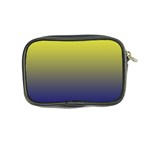 Electric Yellow To Navy Blue Linear Gradient Coin Purse Back