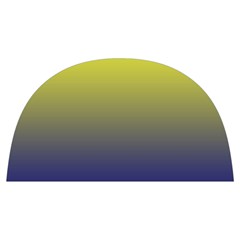 Electric Yellow To Navy Blue Linear Gradient Anti Scalding Pot Cap by GradientsOmbre